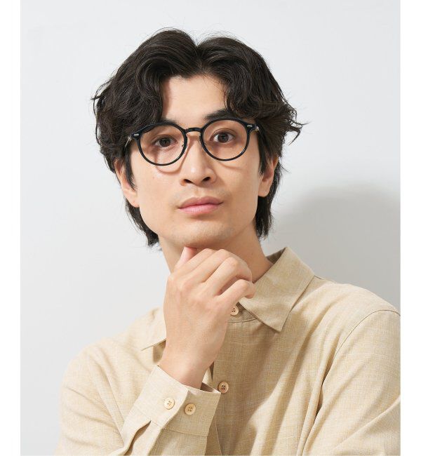  「Zoff|UNITED ARROWS|ボストン型 クラウンパント メガネ｜ユナイテッドアローズ レンズ交換券付」|メガネ|