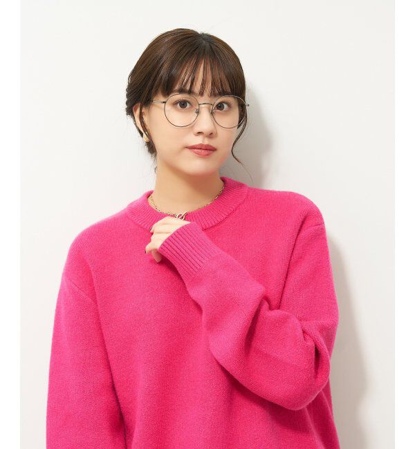  「[中顔面短縮みえメガネ]Zoff｜メガネ｜メタルフレーム 伊達・度付き｜FASHION METAL レンズ交換券付」|メガネ|シルバー