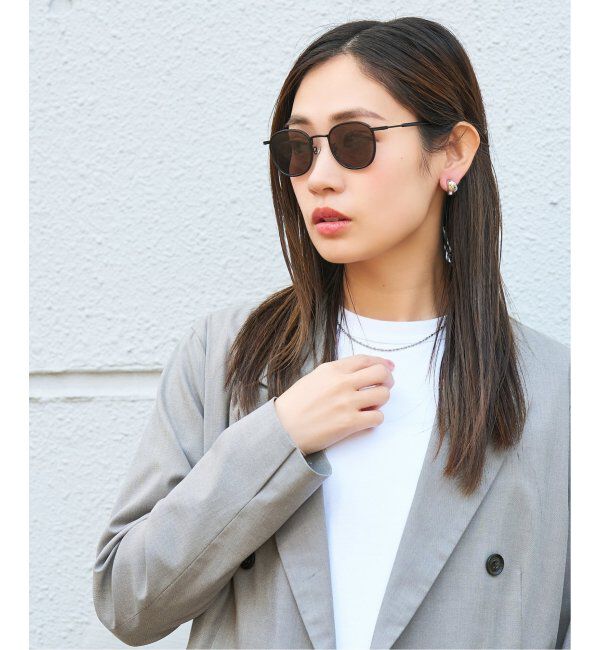  「【WEB限定】 Zoff｜JOURNAL STANDARD relume ウェリントン型 サングラス UVカット ジャーナルスタンダード」|サングラス|