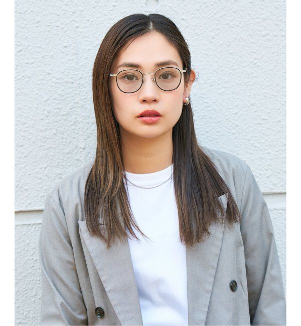  「【WEB限定】 Zoff｜JOURNAL STANDARD relume ウェリントン型 サングラス UVカット ジャーナルスタンダード」|サングラス|