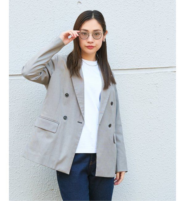  「【WEB限定】 Zoff｜JOURNAL STANDARD relume ウェリントン型 サングラス UVカット ジャーナルスタンダード」|サングラス|