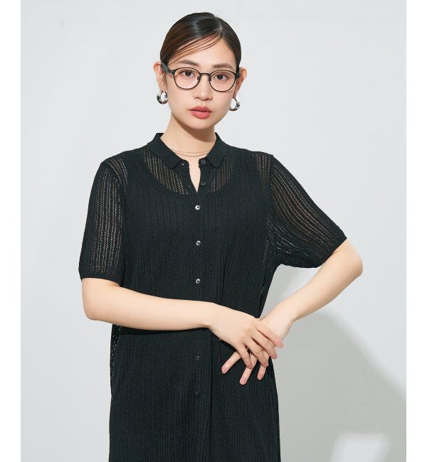  「ボストン型 メガネ | レザー調 ラバーテンプル 眼鏡 伊達メガネ 度付き CLASSIC レンズ交換券付」|メガネ|