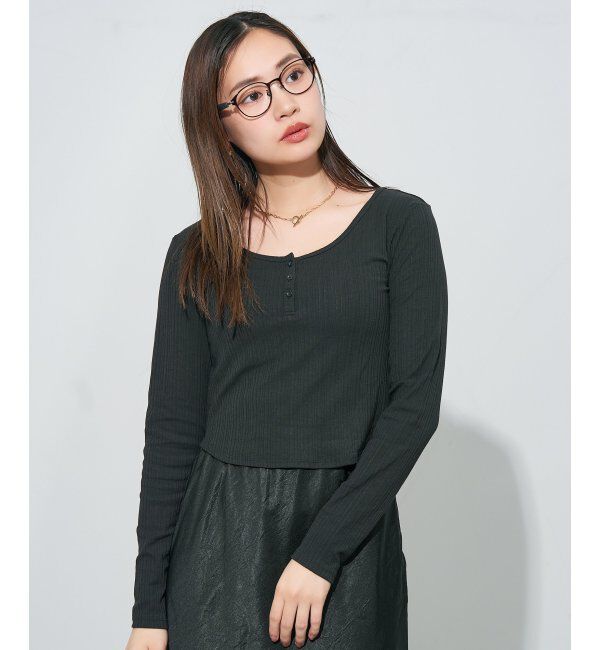  「ボストン型 メガネ | レザー調 ラバーテンプル 眼鏡 伊達メガネ 度付き CLASSIC レンズ交換券付」|メガネ|