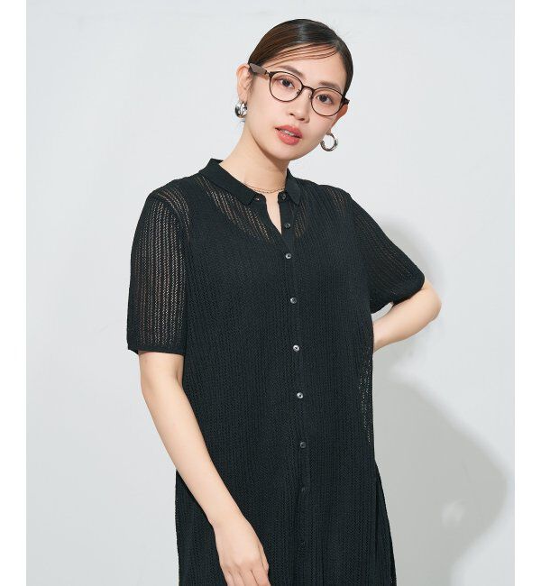  「ボストン型 メガネ | レザー調 ラバーテンプル 眼鏡 伊達メガネ 度付き CLASSIC レンズ交換券付」|メガネ|