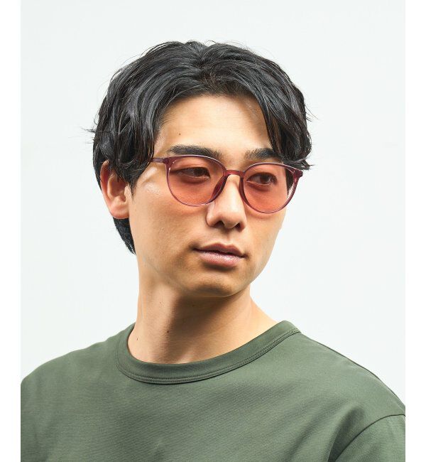  「ウェリントン型 サングラス 軽量素材｜カラーレンズ｜紫外線対策 UVカット｜ユニセックス｜Zoff 」|サングラス|