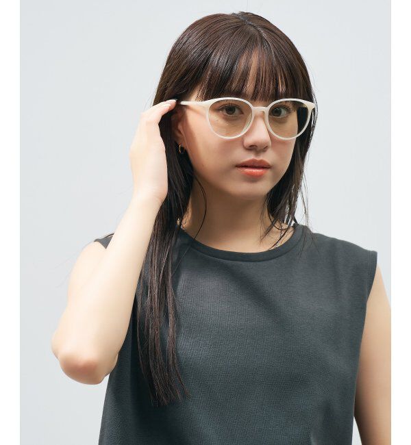  「ウェリントン型 サングラス 軽量素材｜カラーレンズ｜紫外線対策 UVカット｜ユニセックス｜Zoff 」|サングラス|