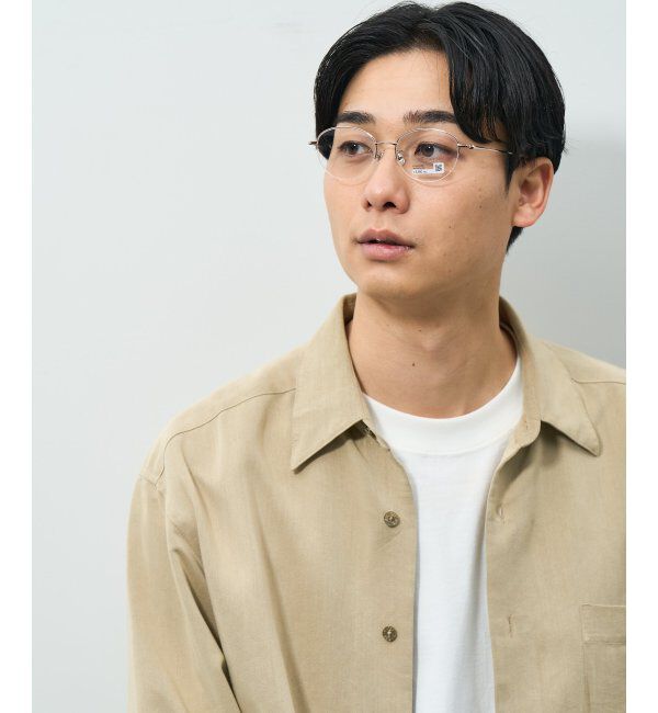  「ボストン型 メガネ | メタル 大人可愛い 伊達メガネ レディース レンズ交換券付」|メガネ|