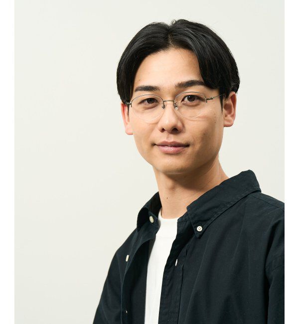  「ボストン型 メガネ | メタル 大人可愛い 伊達メガネ レディース レンズ交換券付」|メガネ|