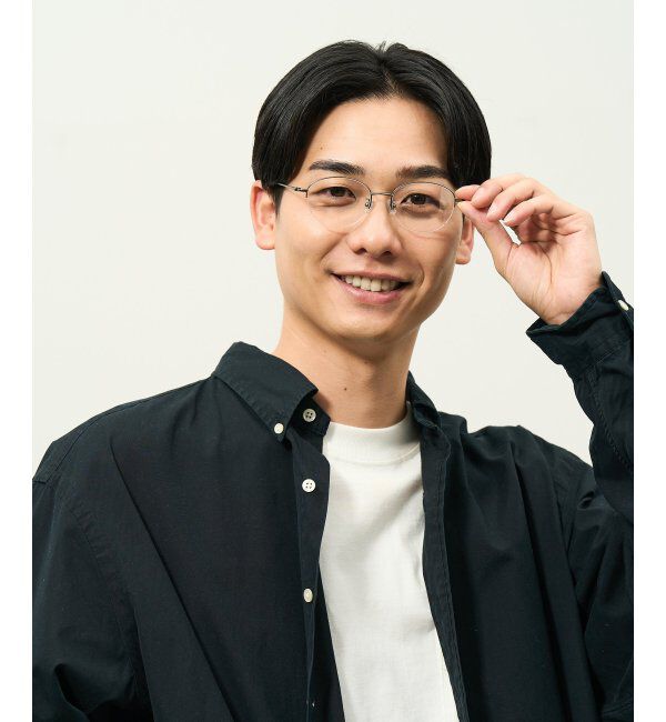  「ボストン型 メガネ | メタル 大人可愛い 伊達メガネ レディース レンズ交換券付」|メガネ|