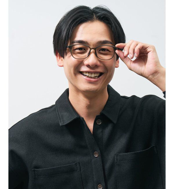  「ウェリントン型 メガネ | 大人可愛い 伊達メガネ レディース レンズ交換券付」|メガネ|