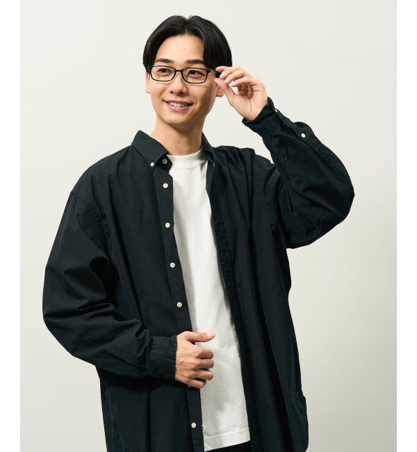  「スクエア型 メガネ | チタン 軽量 メタルフレーム 伊達メガネ ユニセックス ビジネス レンズ交換券付」|メガネ|