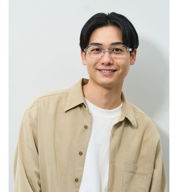  「ウェリントン型 メガネ | 横長 黒縁フレーム 太縁 伊達メガネ ユニセックス CLASSIC  レンズ交換券付」|メガネ|