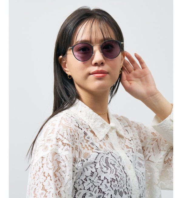  「ボストン型 調光サングラス｜UNITED ARROWS ﾚﾝｽﾞの色が変わる UVカット 紫外線対策 ユナイテッドアローズ」|サングラス|ブラック系その他