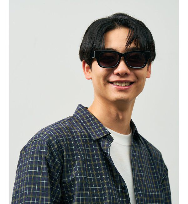  「SUNCUTGlasses/UV100%CUT サングラス カラーレンズ 太縁 紫外線対策 UVカット ユニセックス スポーツ」|サングラス|