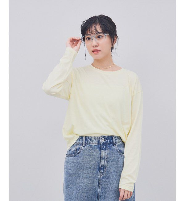  「ボストン型 メガネ｜クリアカラー｜伊達メガネ 度付きメガネ｜ユニセックス  レンズ交換券付」|メガネ|薄ブルー