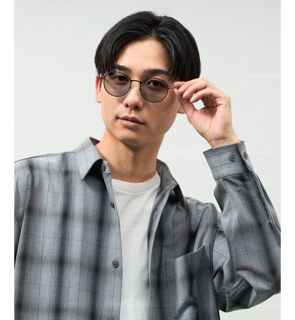  「Zoff meets LISA LARSON｜ラウンド型 サングラス｜リサ・ラーソン｜紫外線防止 UVカット｜ユニセックス」|サングラス|