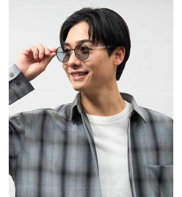  「Zoff meets LISA LARSON｜ラウンド型 サングラス｜リサ・ラーソン｜紫外線防止 UVカット｜ユニセックス」|サングラス|