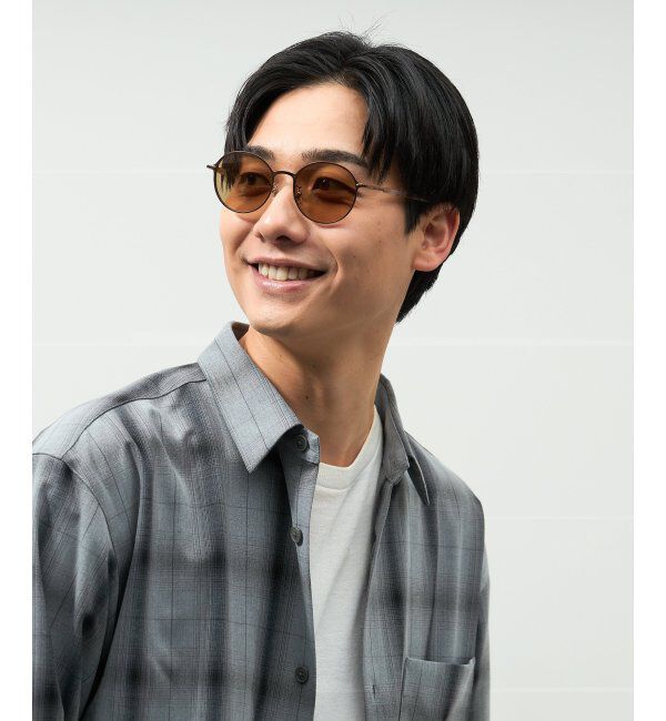  「Zoff meets LISA LARSON｜ラウンド型 サングラス｜リサ・ラーソン｜紫外線防止 UVカット｜ユニセックス」|サングラス|