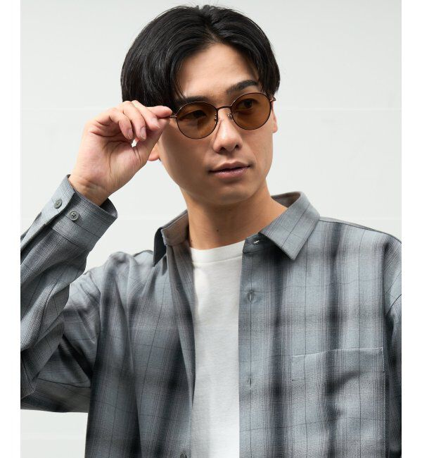  「Zoff meets LISA LARSON｜ラウンド型 サングラス｜リサ・ラーソン｜紫外線防止 UVカット｜ユニセックス」|サングラス|