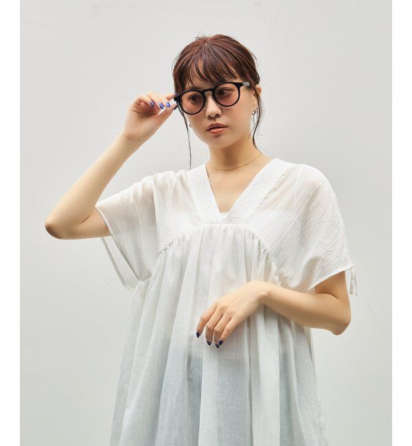  「SUNCUTGlasses/UV100%CUT サングラス カラーレンズ  紫外線対策 UVカット スタイリッシュ ユニセックス」|サングラス|