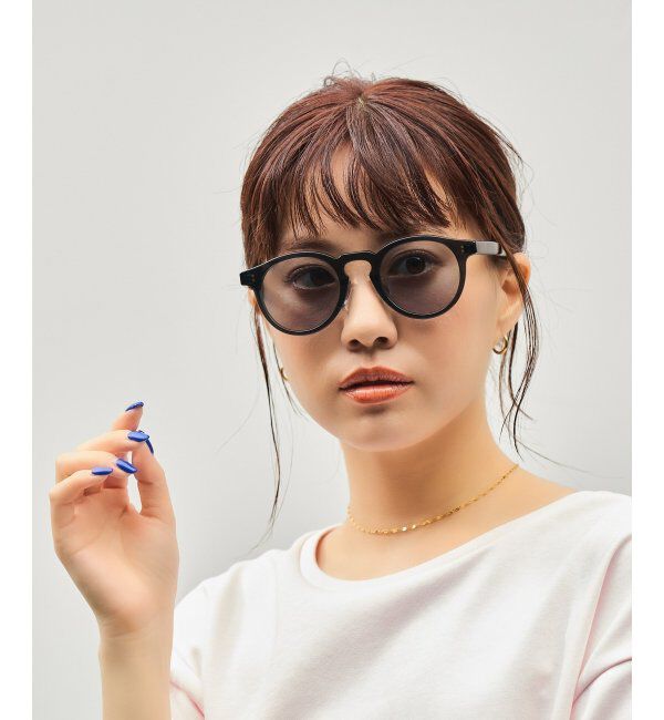  「SUNCUTGlasses/UV100%CUT サングラス カラーレンズ  紫外線対策 UVカット スタイリッシュ ユニセックス」|サングラス|