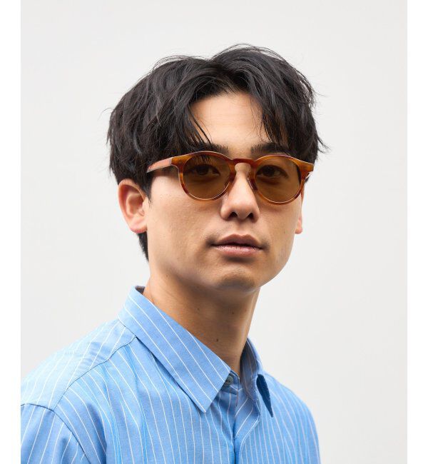  「SUNCUTGlasses/UV100%CUT サングラス カラーレンズ  紫外線対策 UVカット スタイリッシュ ユニセックス」|サングラス|