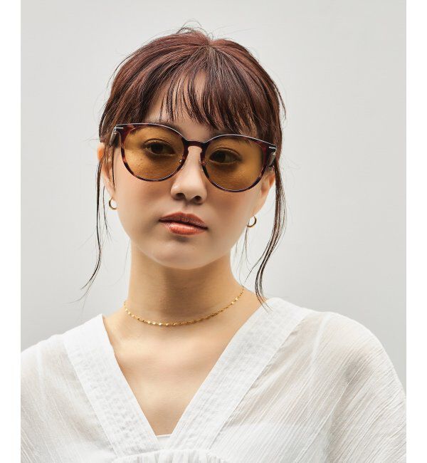  「SUNCUTGlasses/UV100%CUT サングラス｜ラバーテンプル｜ズレ落ち防止｜カラーレンズ｜紫外線対策 UVカット」|サングラス|