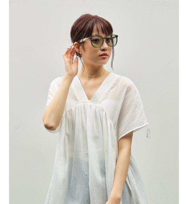  「SUNCUTGlasses/UV100%CUT サングラス｜ラバーテンプル｜ズレ落ち防止｜カラーレンズ｜紫外線対策 UVカット」|サングラス|