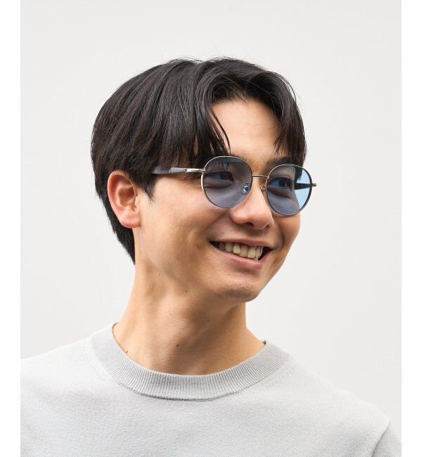  「SUNCUTGlasses/UV100%CUT サングラス｜ラバーテンプル｜ズレ落ち防止｜カラーレンズ｜紫外線対策 UVカット」|サングラス|