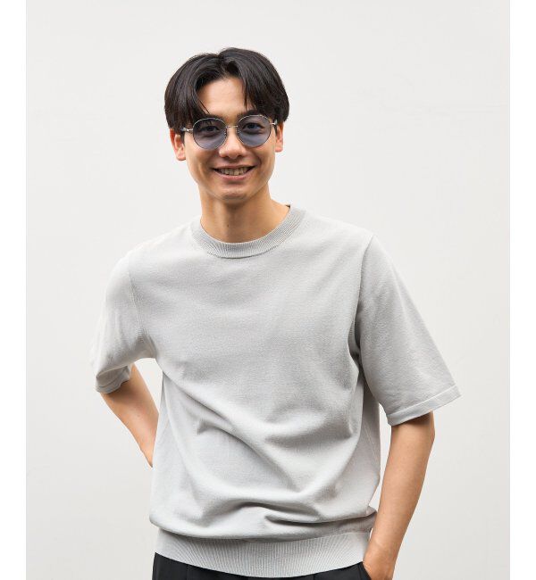  「SUNCUTGlasses/UV100%CUT サングラス｜ラバーテンプル｜ズレ落ち防止｜カラーレンズ｜紫外線対策 UVカット」|サングラス|