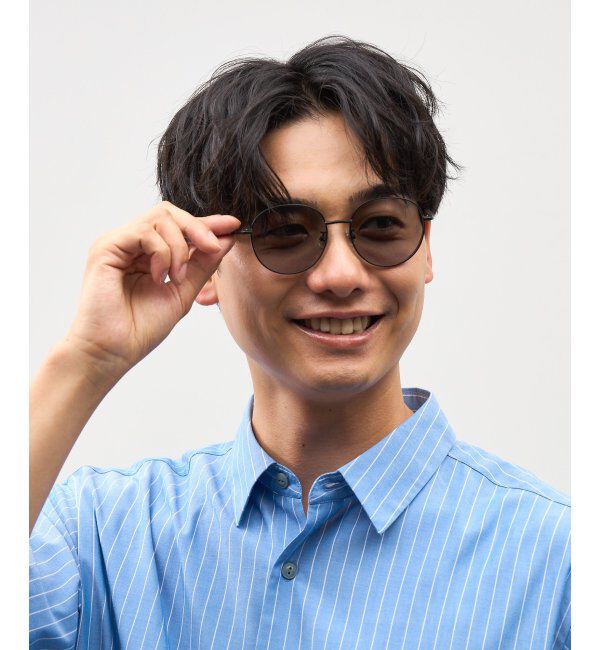  「SUNCUTGlasses/UV100%CUT サングラス｜ラバーテンプル｜ズレ落ち防止｜カラーレンズ｜紫外線対策 UVカット」|サングラス|