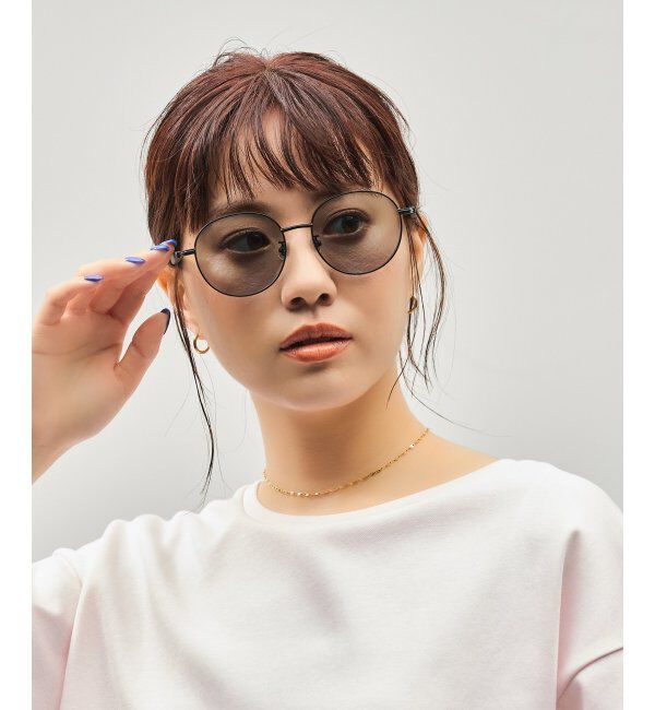  「SUNCUTGlasses/UV100%CUT サングラス｜ラバーテンプル｜ズレ落ち防止｜カラーレンズ｜紫外線対策 UVカット」|サングラス|