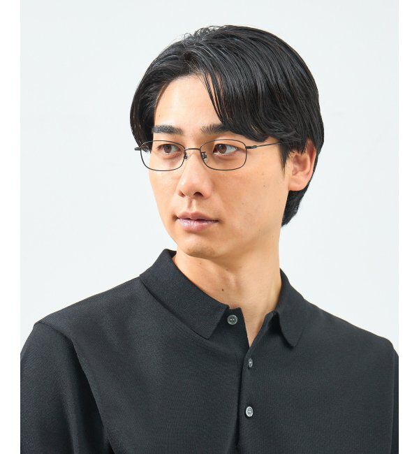  「ウェリントン型 メガネ 軽量｜メタルフレーム｜伊達メガネ 度付きメガネ｜大人可愛い  レンズ交換券付」|メガネ|