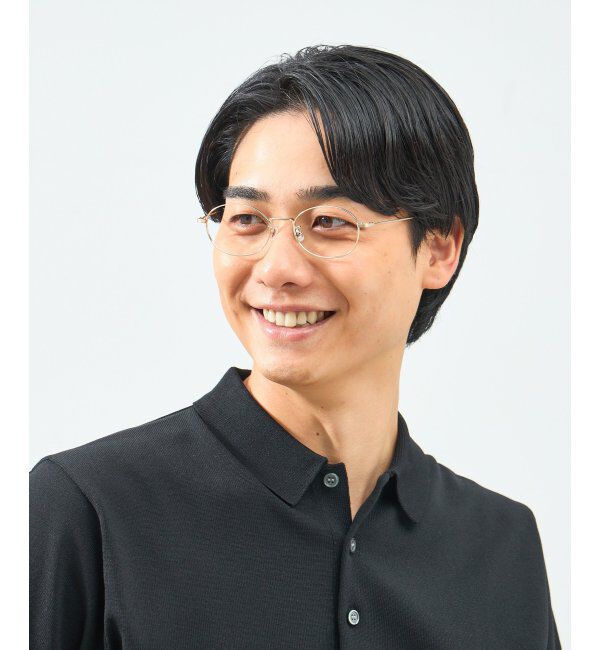  「オーバル型 メガネ 軽量｜メタルフレーム｜伊達メガネ 度付きメガネ｜大人可愛い｜Zoff｜ レンズ交換券付」|メガネ|