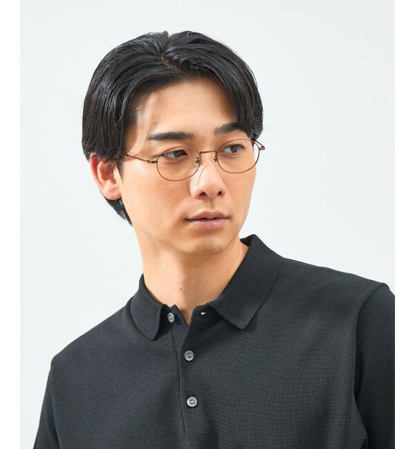  「オーバル型 メガネ 軽量｜メタルフレーム｜伊達メガネ 度付きメガネ｜大人可愛い｜Zoff｜ レンズ交換券付」|メガネ|