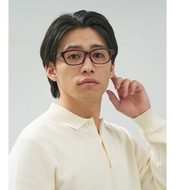  「ウェリントン型 メガネ | 軽量｜伊達メガネ 度付きメガネ｜ユニセックス｜読書 ビジネス   レンズ交換券付」|メガネ|