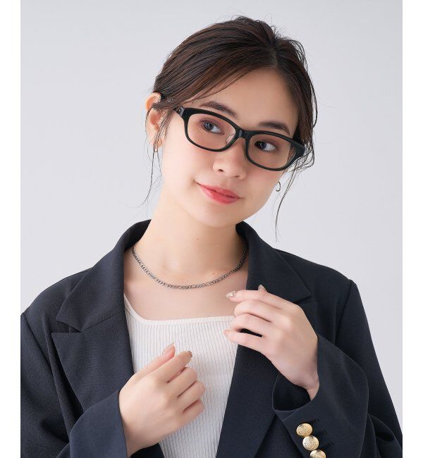  「ウェリントン型 メガネ | 軽量｜伊達メガネ 度付きメガネ｜ユニセックス｜読書 ビジネス   レンズ交換券付」|メガネ|