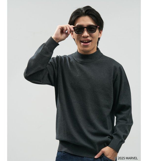  「MARVEL COLLECTION【デッドプール モデル】 2wayメガネ・サングラス（偏光機能搭載）N&D   レンズ交換券付」|メガネ|