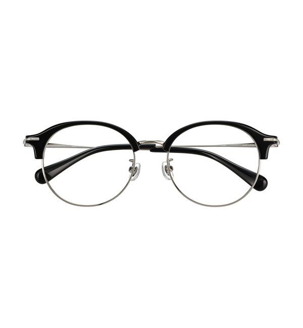  「Zoff｜TRAD メガネ | サーモント 伊達メガネ 度付き 読書 ビジネス   レンズ交換券付」|メガネ|