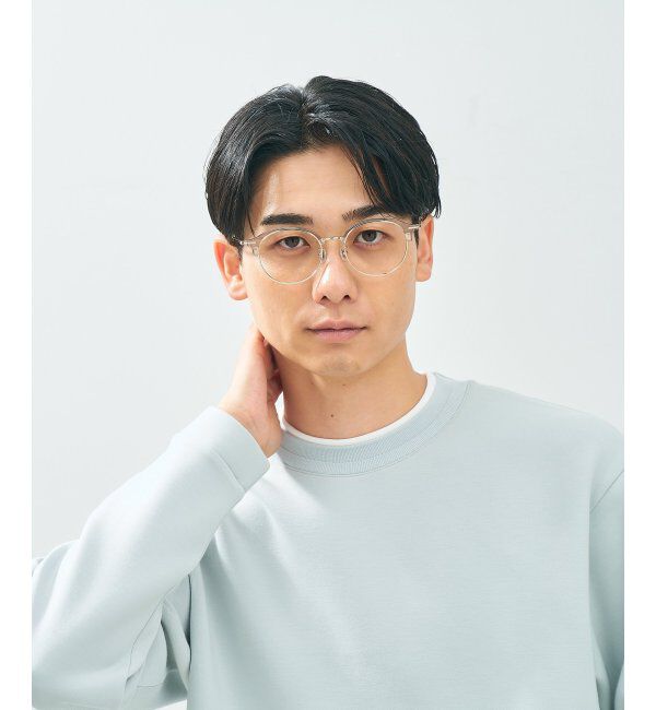  「Zoff｜TRAD メガネ | サーモント 伊達メガネ 度付き 読書 ビジネス   レンズ交換券付」|メガネ|