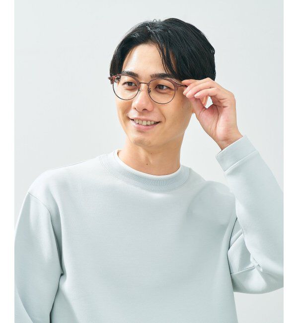 「Zoff｜TRAD メガネ | サーモント 伊達メガネ 度付き 読書 ビジネス   レンズ交換券付」|メガネ|