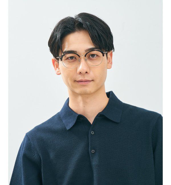  「Zoff｜TRAD メガネ | サーモント 伊達メガネ 度付き 読書 ビジネス   レンズ交換券付」|メガネ|