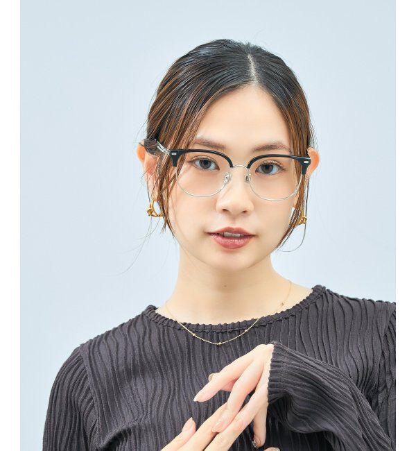  「Zoff｜CLASSIC メガネ | サーモント グランパコア 伊達メガネ 度付き 読書 ビジネス   レンズ交換券付」|メガネ|