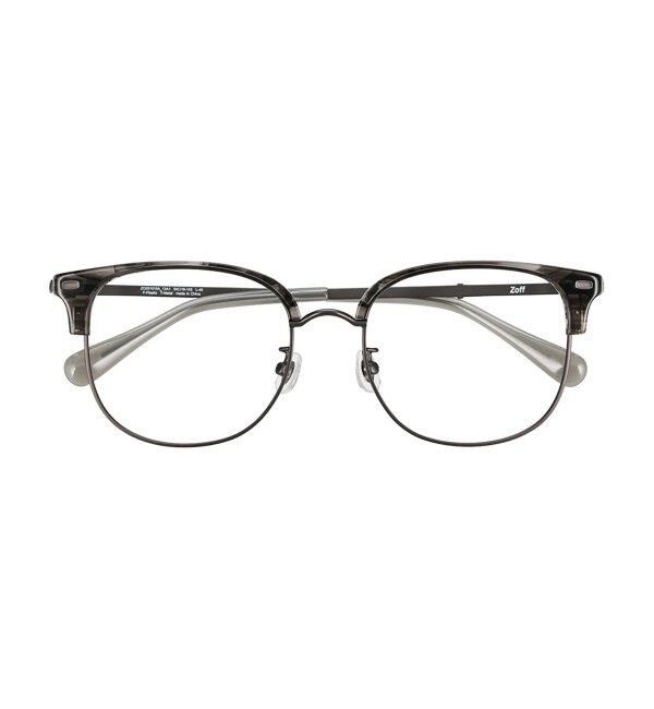  「Zoff｜CLASSIC メガネ | サーモント グランパコア 伊達メガネ 度付き 読書 ビジネス   レンズ交換券付」|メガネ|