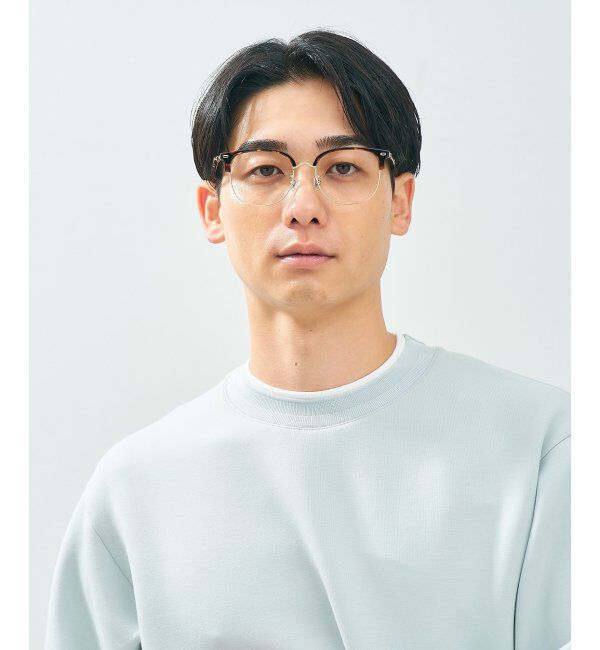  「Zoff｜CLASSIC メガネ | サーモント グランパコア 伊達メガネ 度付き 読書 ビジネス   レンズ交換券付」|メガネ|