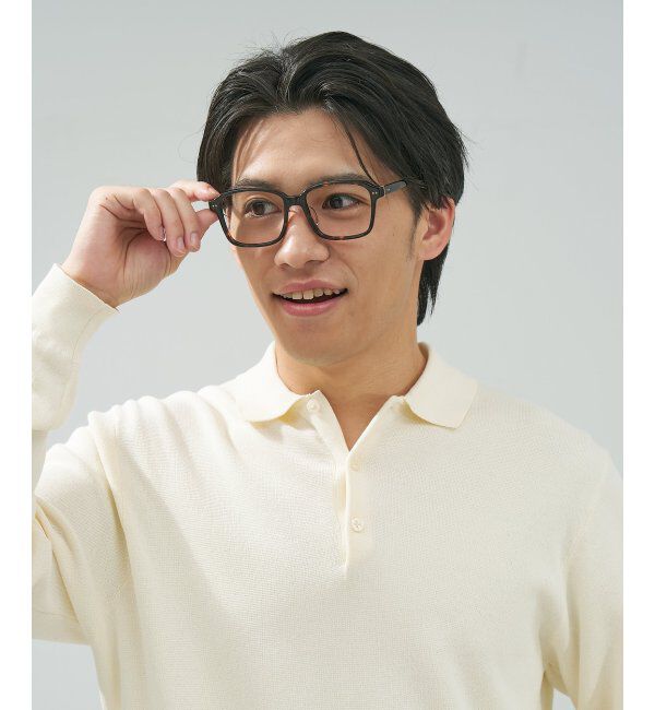  「 ウェリントン型 メガネ | 黒縁フレーム 伊達めがね 度付きユニセックス 読書  CLASSIC  レンズ交換券付」|メガネ|