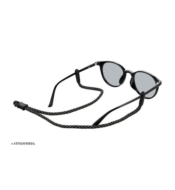  「 メガネ・サングラス ストラップ  【ロープ調】 スポーツ用 フェス 落下・ズレ防止 調整 ギフト  ｜Zoff」|サングラス|