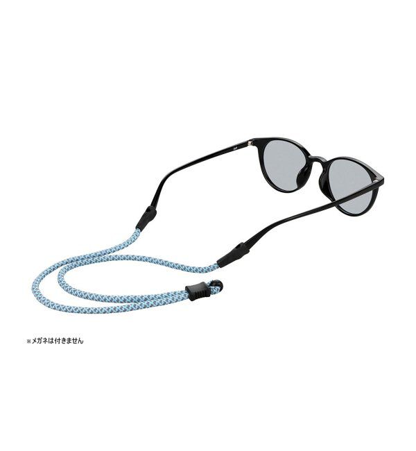  「 メガネ・サングラス ストラップ  【ロープ調】 スポーツ用 フェス 落下・ズレ防止 調整 ギフト  ｜Zoff」|サングラス|
