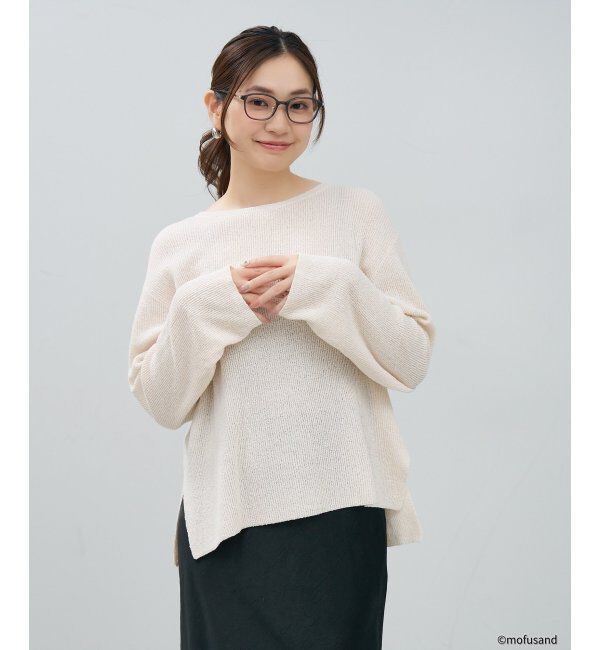  「Zoff｜mofusand ウェリントン型 メガネ | モフサンド [PREMIUMモデル] 伊達・度付き眼鏡  レンズ交換券付」|メガネ|