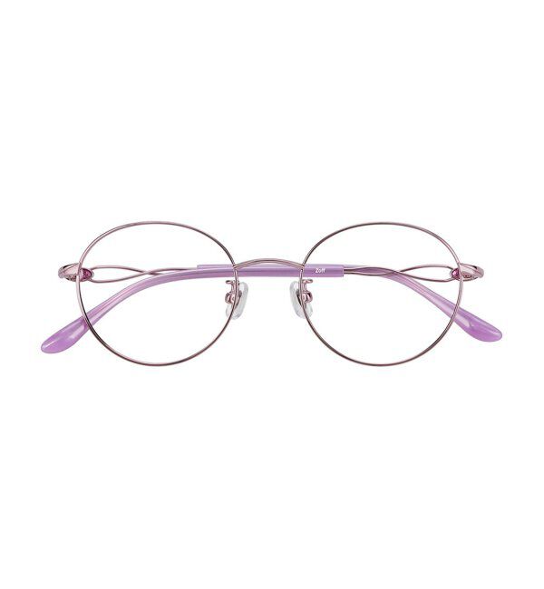  「ボストン型 メガネ | 軽量、眼鏡、伊達めがね、度付きレンズ交換、度あり、度なし レンズ交換券付」|メガネ|パープル1